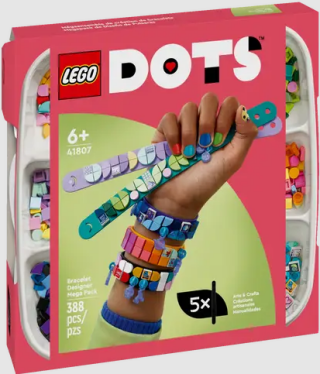 LEGO DOTS 41807 Mega balení náramků: Ukaž svůj styl! - 