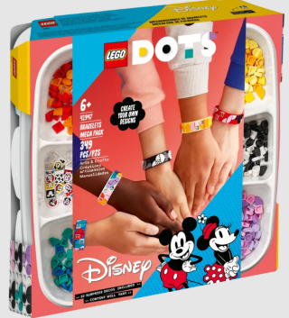 LEGO DOTS 41947 Mega balení náramků – Mickey a přátelé - 