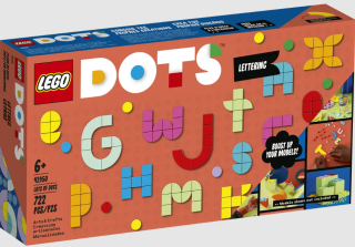 LEGO DOTS 41950 Záplava DOTS dílků – písmenka - 
