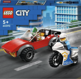 Honička auta s policejní motorkou - LEGO City (60392) - 