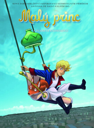 Malý princ a planeta Knihomolů - Antoine de Saint-Exupéry,Agnes Bidaud