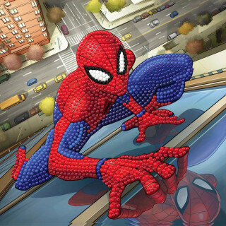 Crystal Art pohlednice Spiderman - 