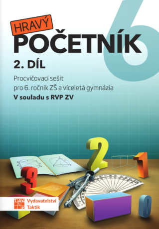 Hravý početník 6 - pracovní sešit - 2. díl - neuveden