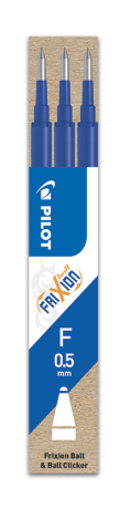 Náplň Pilot FriXion 0,5 modrá 3 ks - neuveden
