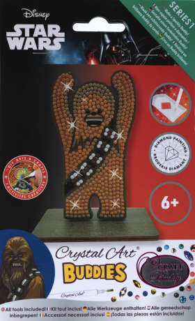 Postavička Crystal Art - Chewbacca - 