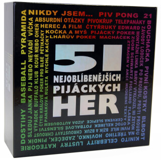 51 nejoblíbenějších pijáckých her - Párty hra - neuveden