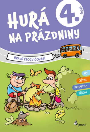 Hurá na prázdniny 4 - hravé procvičování - Petr Šulc,Roman Kýbus