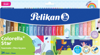 Pelikan - Fixy Colorella 24 ks + šablona - 