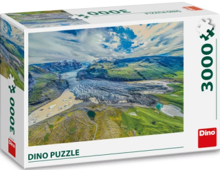 Puzzle Islandský ledovec 3000 dílků (poškozená) - 