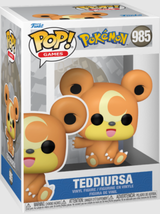 Funko POP Games: Pokemon - Teddiursa (EMEA) (poškozená) - neuveden