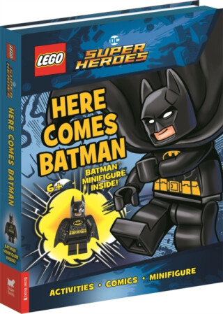 LEGOÂ® DC Super Heroesâ„¢: Here Comes Batman (with Batmanâ„¢ minifigure) - Buster Books,LEGOÂ®