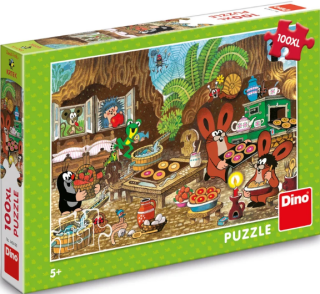 Krtek v kuchyni - puzzle 100XL dílků (poškozená) - 