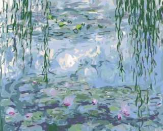 Malování podle čísel - LEKNÍNY (C.MONET) - 
