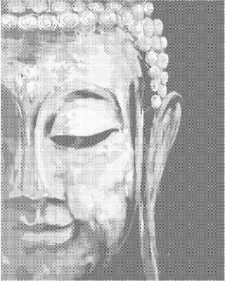 Tečkování - Buddha - 