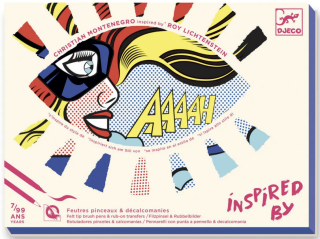 Kreativní sada Roy Lichtenstein - Superhrdinové - neuveden
