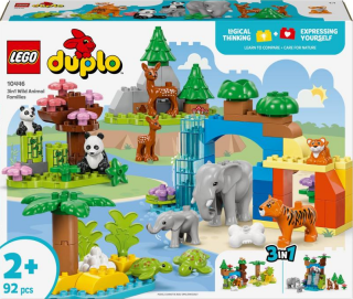 Rodinky divokých zvířat 3 v 1 - Lego Duplo (10446) - 