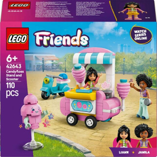 Stánek s cukrovou vatou a skútr - Friends (42643) - 