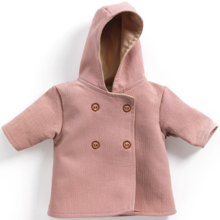 Baby Pomea - růžový kabátek pro panenky - neuveden