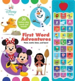 Disney Baby: First Word Adventures Sound Book - PI Kids