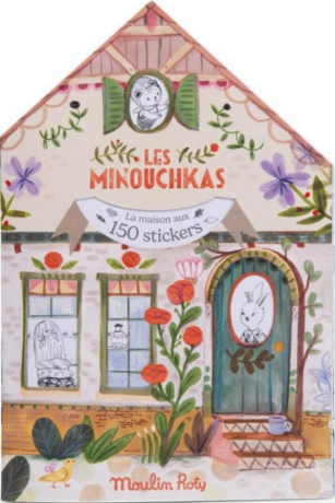 Knížka se samolepkami Les Minouchkas - neuveden