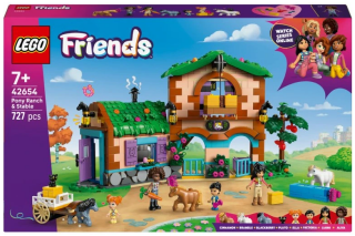 Ranč s poníky a stáj - Friends (42654) - 