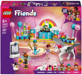 Kostýmová párty s jednorožcem a vílou - Friends (42661) - 