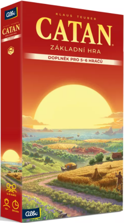 Catan - doplněk pro 5-6 (redesign 2025) - 