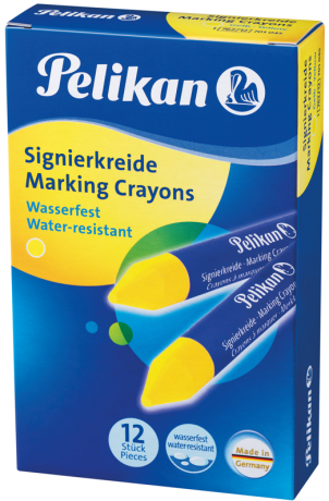 Pelikan - Vosková pastelka, žlutá - 