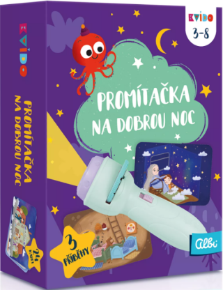 Kvído - Zelená promítačka na dobrou noc - 