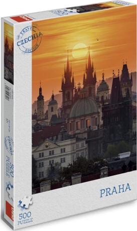 Puzzle Praha stověžatá 500 dílků - 