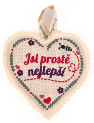 Vonné srdíčko, jsi prostě nejlepší - 