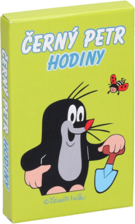 Černý Petr Krtek - hodiny - 