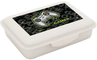 Box na svačinu s přihrádkou Gamer - 