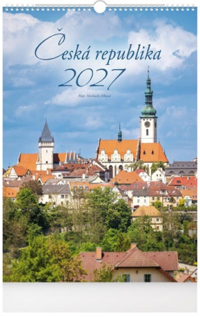 Kalendář 2027 nástěnný Česká republika - 