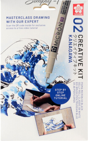 Kreativní sada Sakura - Wave of Kanagawa - 
