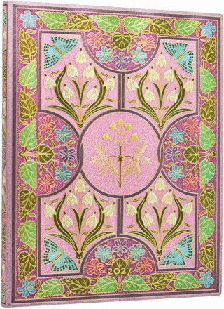 Diář Paperblanks 2027 Mimosa Ultra Vertical - 12M, Ultra, vertikální - 