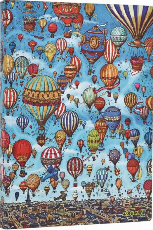Diář Paperblanks 2027 Balloon Festival - 12M, Midi, Denní - 