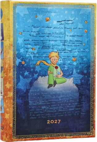 Diář Paperblanks 2027 Saint-Exupéry, The Little Prince 12M, Mini, Denní - 