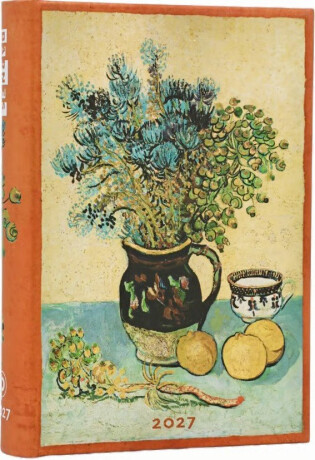 Diář Paperblanks 2027 Van Gogh’s Still Life - 12M, Mini, Denní - 