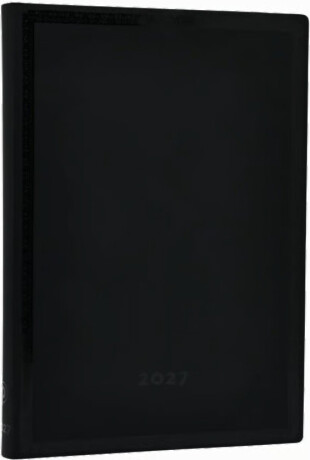 Diář Paperblanks 2027 Black Edition Bold Midi Horizontal - 12M, Midi, horizontální - 