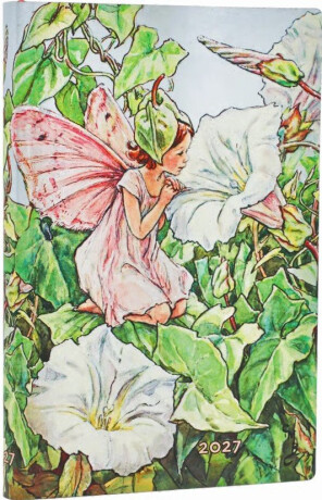 Diář Paperblanks 2027 Bindweed Fairy Mini Horizontal - 12M, Mini, horizontální - 
