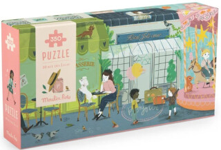Puzzle Pařížské ulice - 350 pcs - 