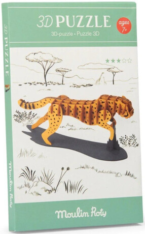 Puzzle 3D - Gepard - 