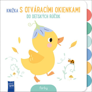 Knižka s otváracími okienkami Farby - 