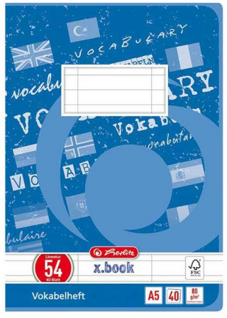 Slovníček A5/40 listů - 