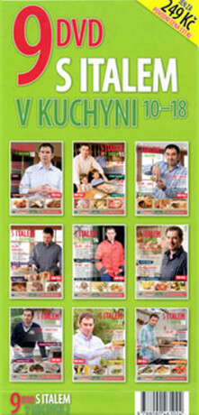 S Italem v kuchyni 9 DVD Sada 10-18 - Emanuele Ridi