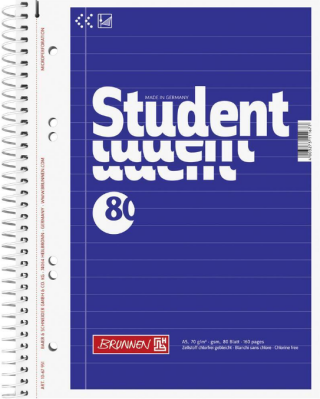 Student blok A5 linka, 80 listů - 