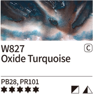 Akvarelová barva Mijello Tourmaline 15ml – 827 Oxide Turquoise - 