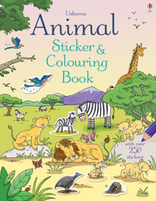 Animal Sticker and Colouring Book - Jessica Greenwell