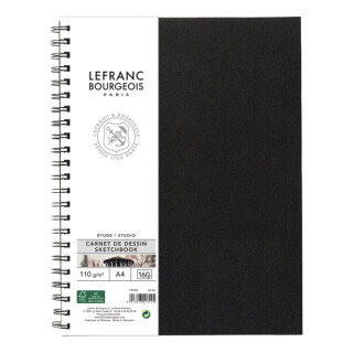 Blok Lefranc Sketchbook A4 spirálová vazba - 